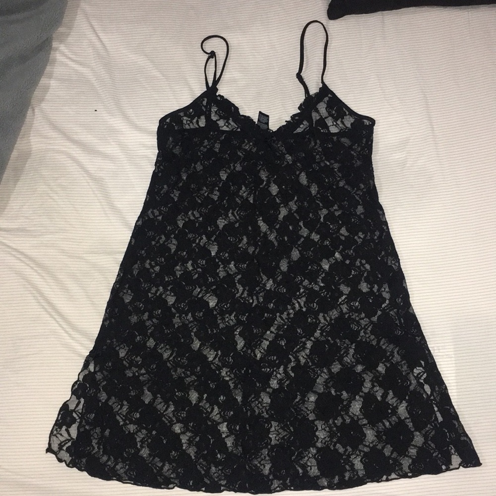 Black lingerie